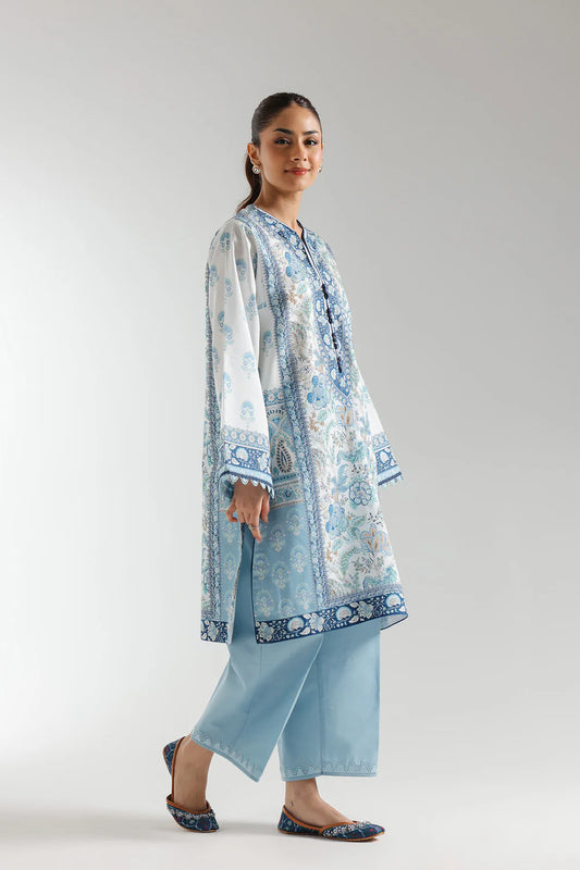Ethnic 3 Piece Printed Suit -202/604