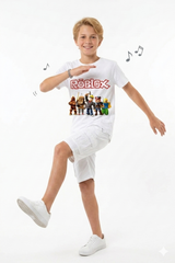 Kids' Roblox "Avatar Squad" Character Graphic Tee