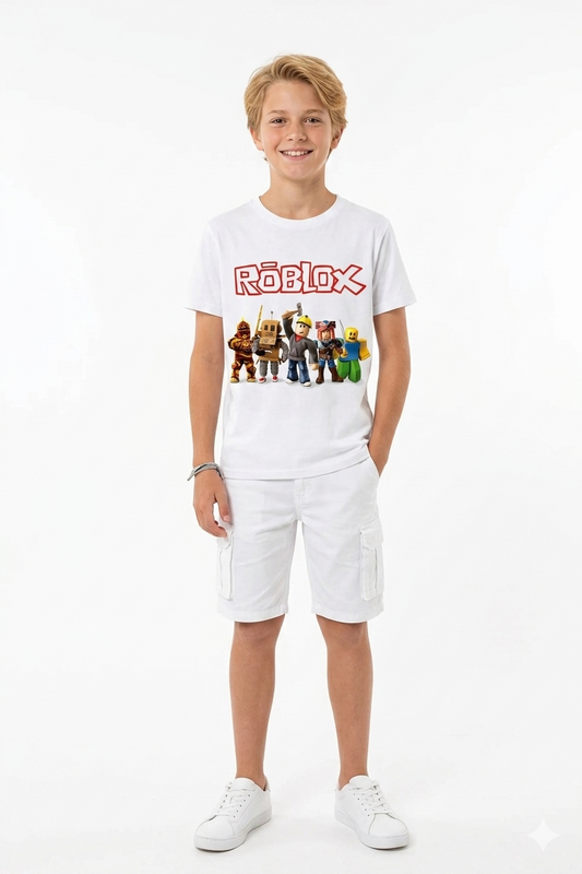 Kids' Roblox "Avatar Squad" Character Graphic Tee