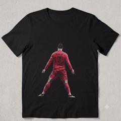 Christiano Ronlado Black Tshirt