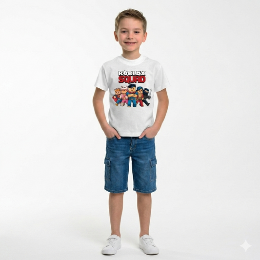 Kids' Roblox "Elite Squad" Adventure Graphic Tee