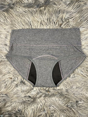 5 Layered High Waisted Period Panty for Super High Flow - Black