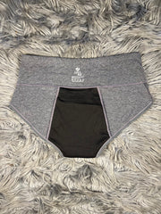 5 Layered High Waisted Period Panty for Super High Flow - Black