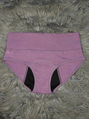 5 Layered High Waisted Period Panty for Super High Flow - Black