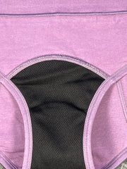 5 Layered High Waisted Period Panty for Super High Flow - Black