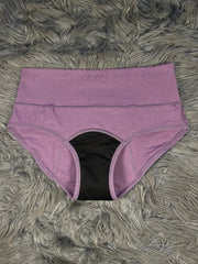 5 Layered High Waisted Period Panty for Super High Flow - Black