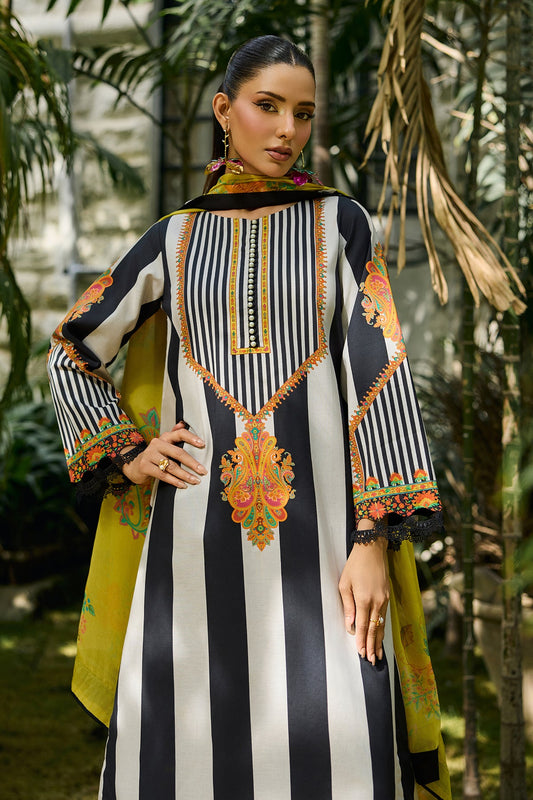 3-PC Unstitched Printed Lawn C-Print Vol 2 CP6-14