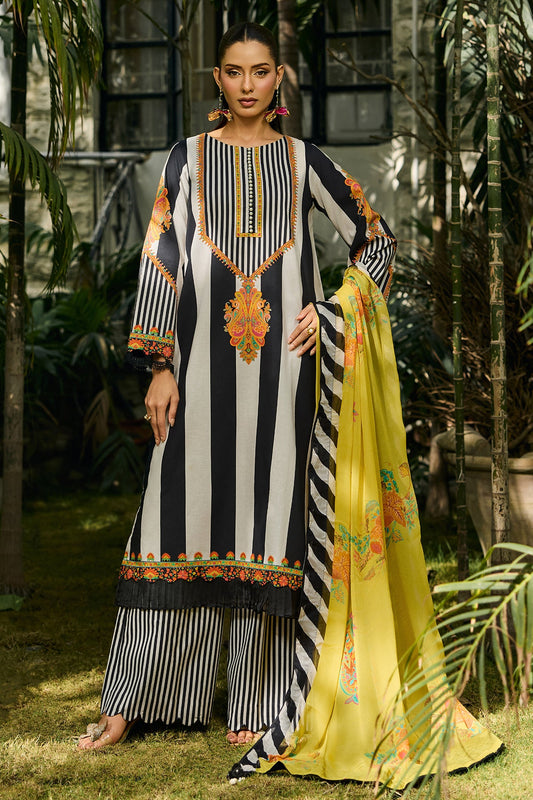 3-PC Unstitched Printed Lawn C-Print Vol 2 CP6-14