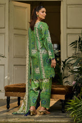 3-PC Unstitched Printed Lawn C-Print Vol 2 CP6-17