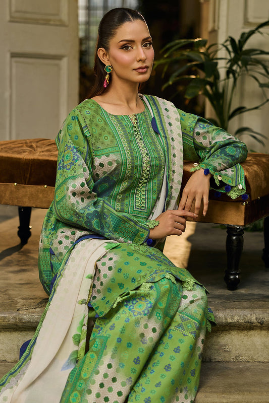 3-PC Unstitched Printed Lawn C-Print Vol 2 CP6-17