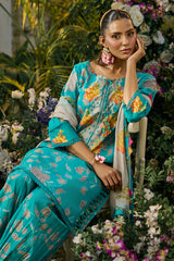 3-PC Unstitched Printed Lawn C-Print Vol 2 CP6-12