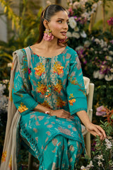 3-PC Unstitched Printed Lawn C-Print Vol 2 CP6-12