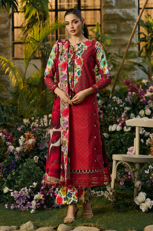 3-PC Unstitched Printed Lawn C-Print Vol 2 CP6-13