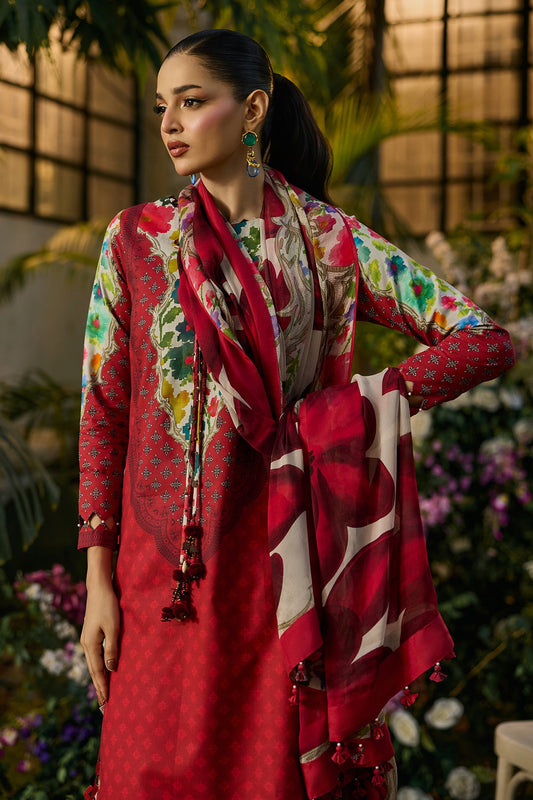 3-PC Unstitched Printed Lawn C-Print Vol 2 CP6-13
