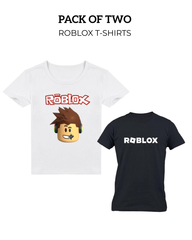 Pack of 2 - Roblox Gamer Headset & Stealth Eidtion T-Shirts