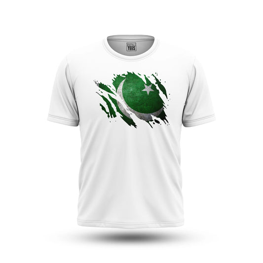 Pakistan Flag Tshirt White