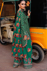 3-PC Unstitched Printed Lawn Collection CH6-02