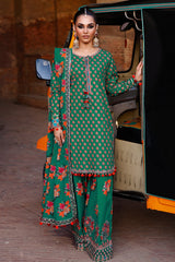 3-PC Unstitched Printed Lawn Collection CH6-02