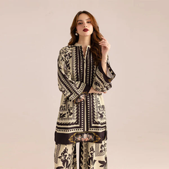 Ethnic - 02 pcs Digital Printed Lawn IF-25-001