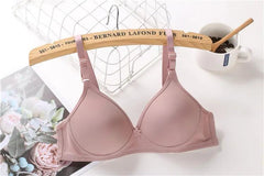Red Clarkia - Padded Non-Wired T-Shirt Bra