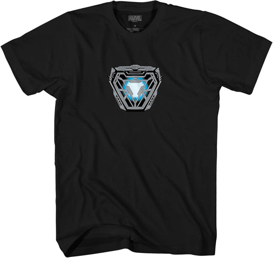 Kids' Iron Man "Nano-Tech" Arc Reactor Black Tee