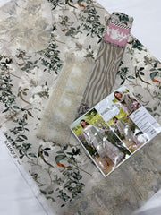 Baroque 3-PC Unstitched Enboirdered Lawn SF-20037