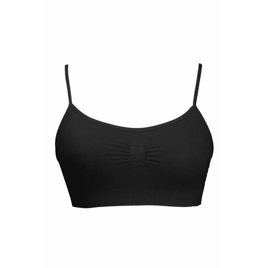 Free Size Non-Padded Scilla Sports Bra - Black