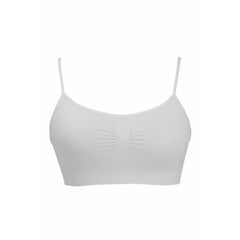 Free Size Non-Padded Scilla Sports Bra - White