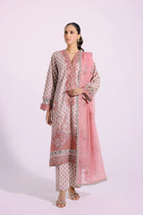 Ethnic | 03 pcs Embroidered Rozana Collection SS 24 | E0413/203/326