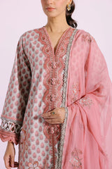 Ethnic | 03 pcs Embroidered Rozana Collection SS 24 | E0413/203/326