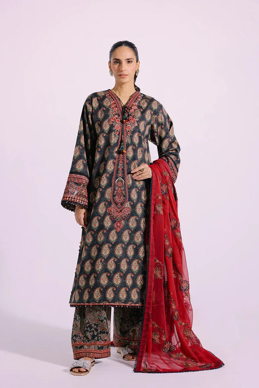 Ethnic | 03 pcs Embroidered Rozana Collection SS 24 | E0405/203/116