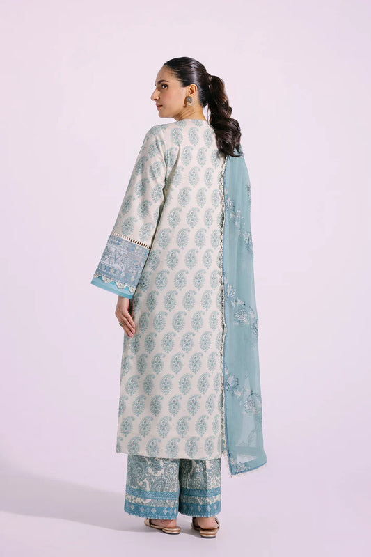 Ethnic | 03 pcs Embroidered Rozana Collection SS 24 | E0414/203/130