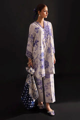 Sana Safinaz| 02 pcs Unstitched All over Printed Lawn (WP2408)