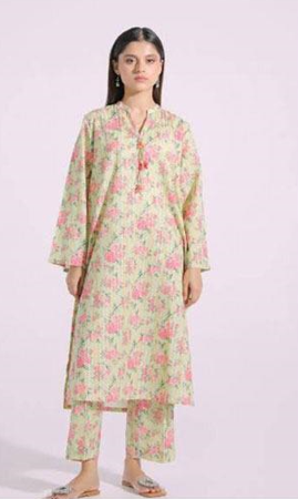 Ethnic| 02 pcs Unstitched All over Printed Lawn (WP2412)