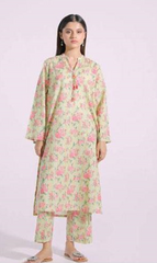 Ethnic| 02 pcs Unstitched All over Printed Lawn (WP2412)