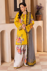 3-PC Unstitched Printed Lawn Collection CH6-12