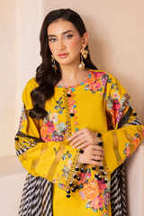 3-PC Unstitched Printed Lawn Collection CH6-12