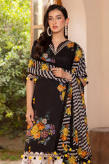 3-PC Unstitched Printed Lawn Collection CH6-07